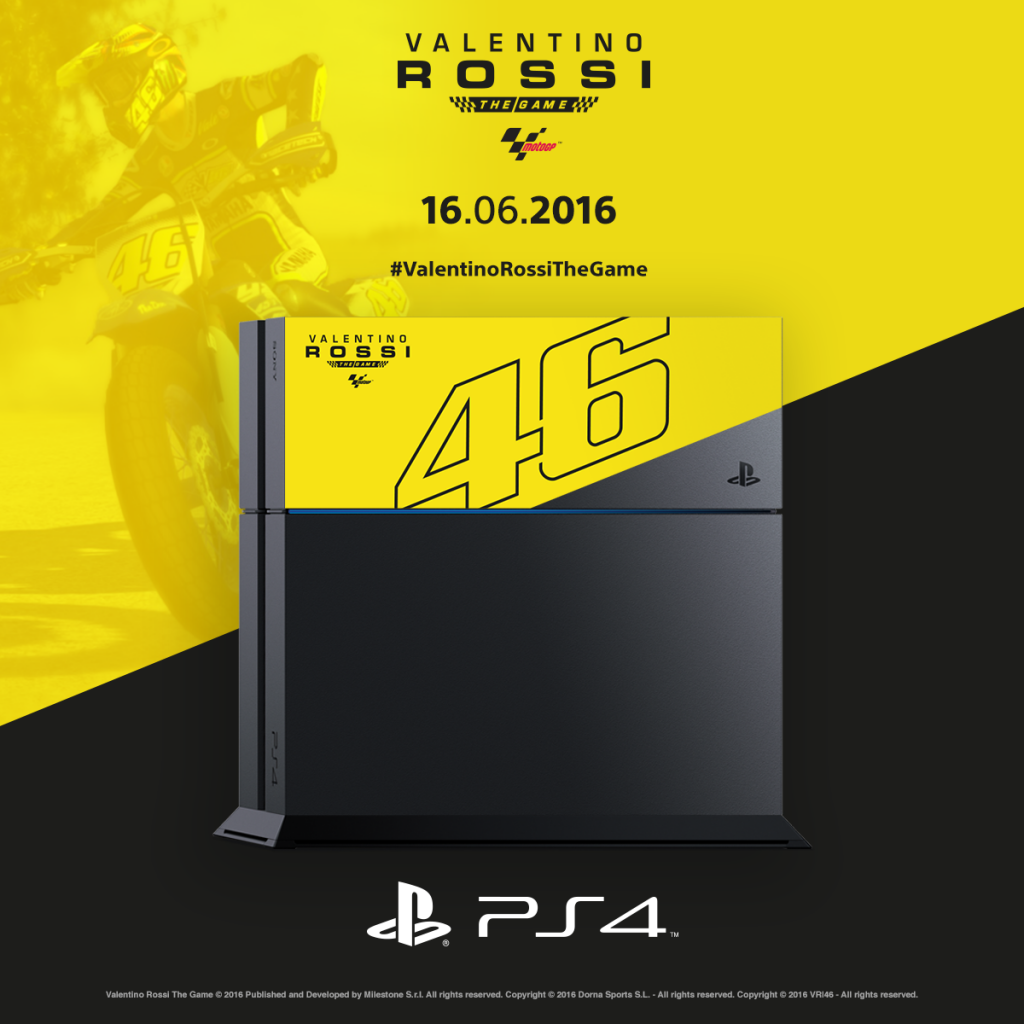PS4 Limited Edition: Valentino Rossi