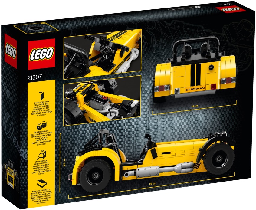 LEGO IDEAS 21037 Caterham Seven 620R Ufficiale