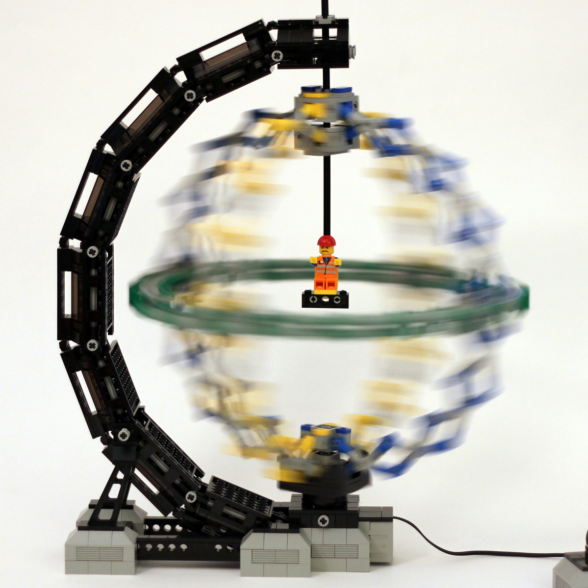 Hoberman Sphere Stand created by JKBrickworks