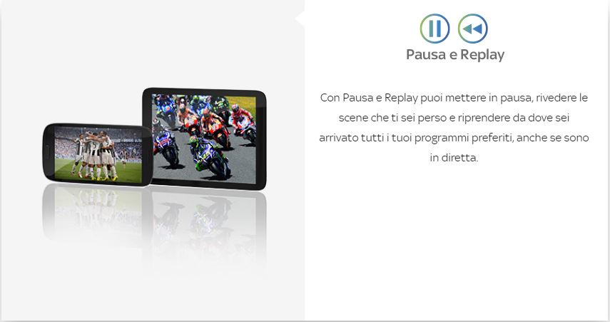 Sky Go Plus - nuove funzioni rispetto a Sky Go