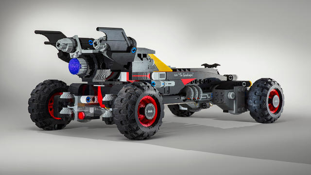 The LEGO Movie Batmobile a grandezza naturale