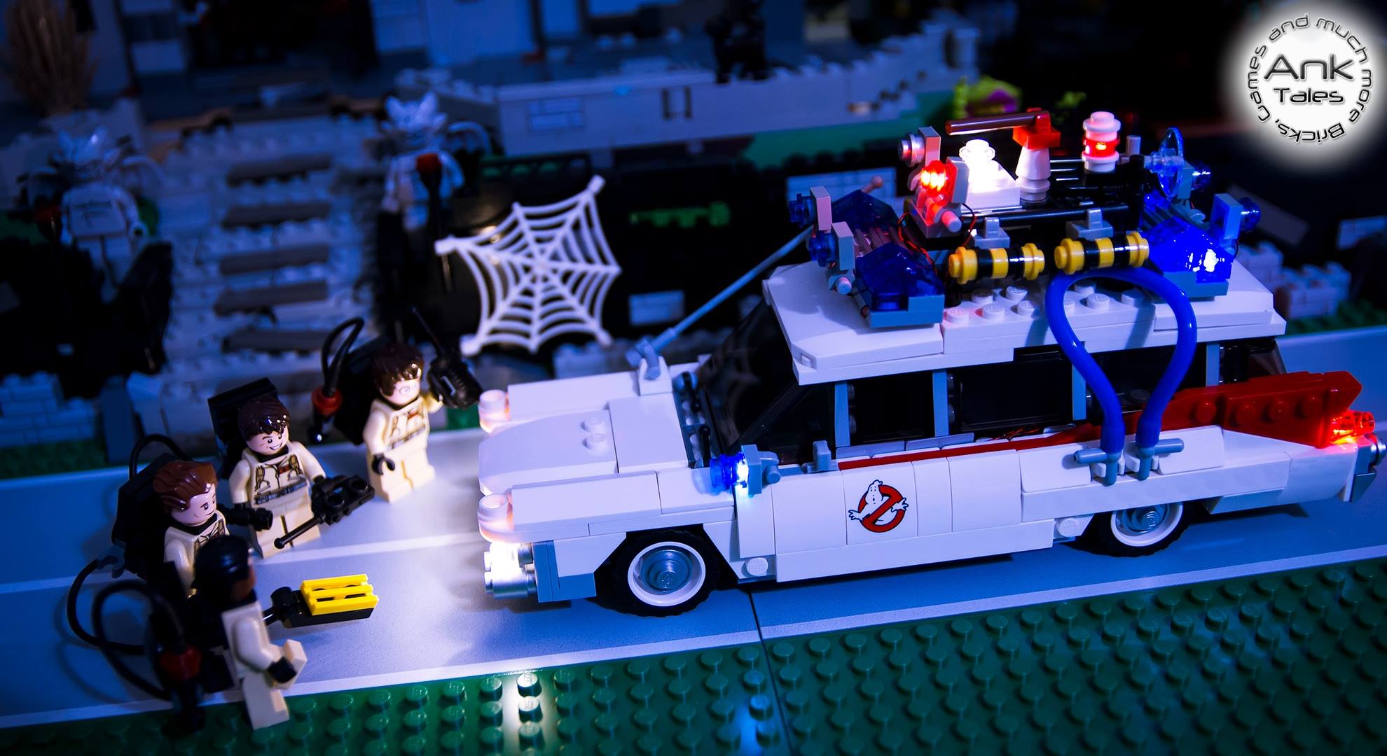 LED Light My Bricks kit Ghostbusters - Stop Motion by AnkTales