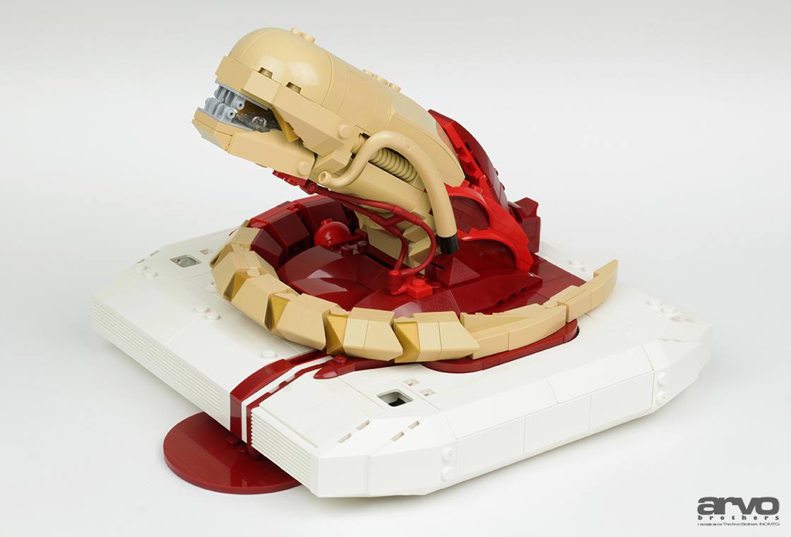 LEGO Alien Chestburster created by The Arvo Brothers - Time-Lapse