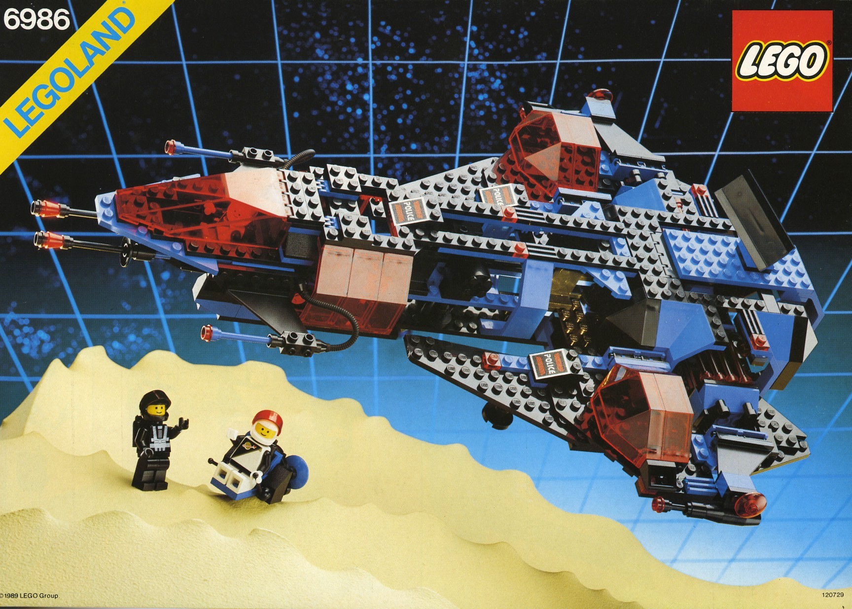 #RETROLEGO - Lego Mission Commander 6986