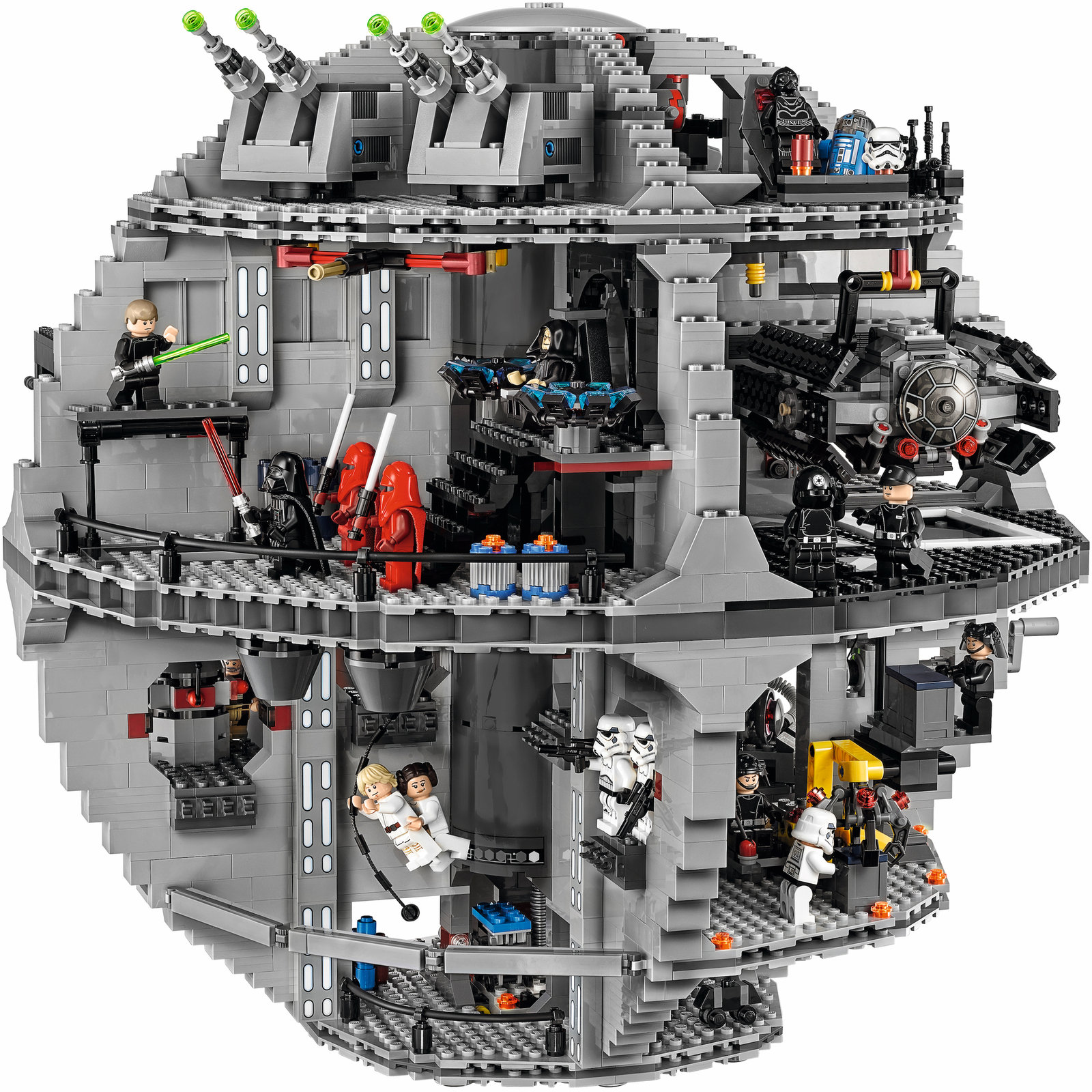 LEGO Death Star 75159 - Super Smooth stop motion build